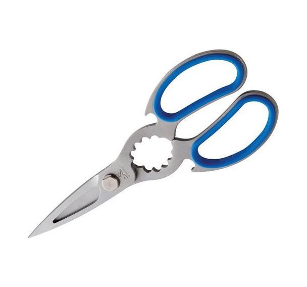 Ciseaux inox pro insert bleu - Matfer