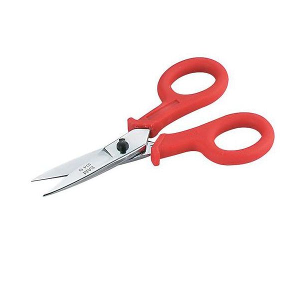 Ciseaux pour électricien branches surmoulées - Ref. : 374-G