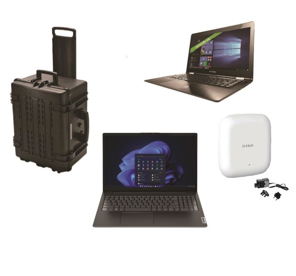 Classe mobile 10 PC portables 14'' seconde vie + PC 15.6'' en valise ITCase