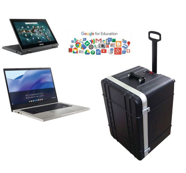 Classe mobile chromebook tactile 11.6'' + ItCase - Asus