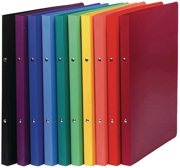 Classeur 2 anneaux 15 mm polypropylène opaque a4