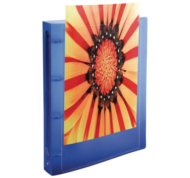 Classeur 4 anneaux 15mm PP opaque 5/10e krea cover A4