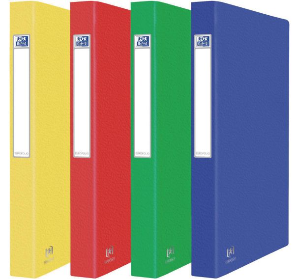 Classeur Oxford Eurofolio+ A4 D35 2An -O - Assorti Classique