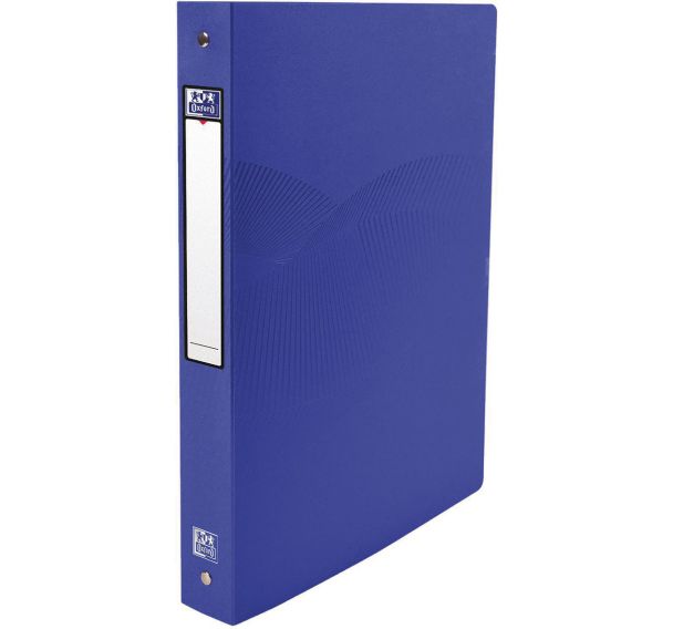 Classeur Oxford Osmose A4 Dos 40mm 4 anneaux Polypro - Assorti