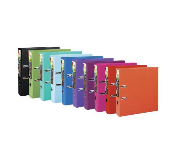 Classeur PREM'TOUCH PP Dos 80mm assorti