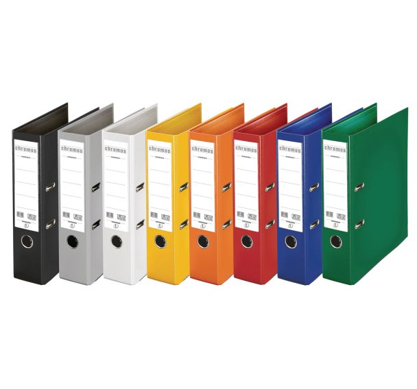 Classeur à levier en polypropylène A4 - Dos 80 mm - Vif - Esselte