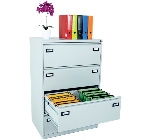 Classeur à tiroirs avec double largeur de tiroir - Manutan Expert