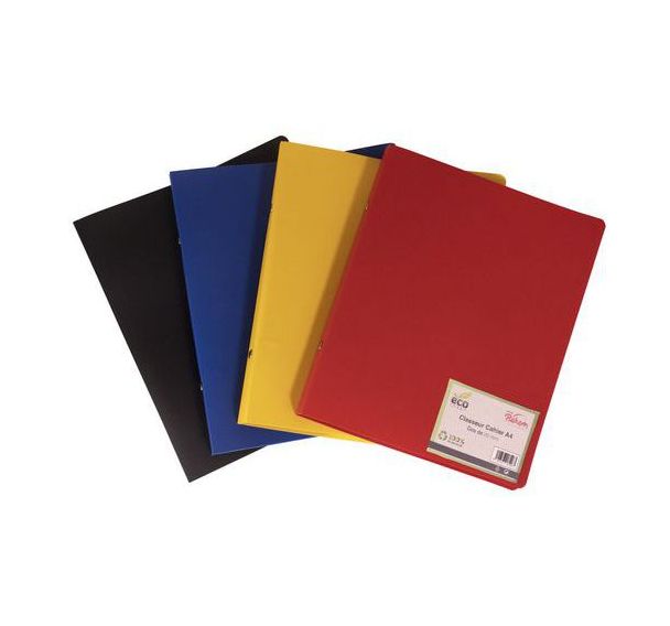 Classeur cahier recyclé polypropylène A4 4 anneaux