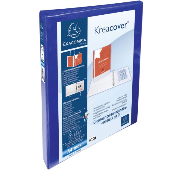 Classeur en polypropylène personnalisable - Exacompta