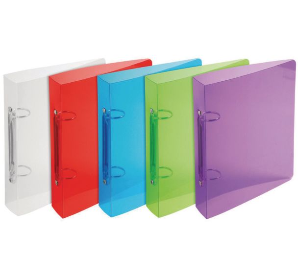 Classeur pp cristal 23x22 2ax-30 écart.80mm
