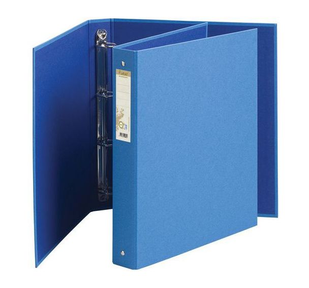 Classeur rembordé papier 4 anneaux 30mm Forever - A4