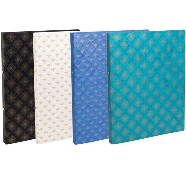 Classeur souple Néo Déco - Lot 10 assortis - Exacompta
