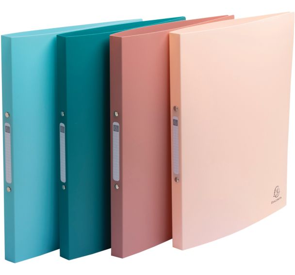 Classeur souple Skandi - Lot de 20 assortis - Exacompta