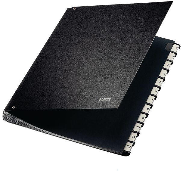 Classeur trieur carton  - 12 touches - Leitz