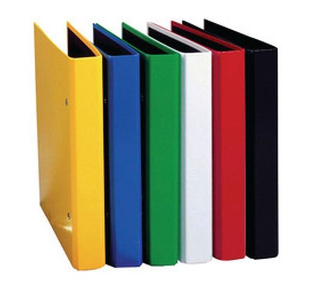 Classeurs à anneaux ''Basic Colours'', mécanisme à 2 anneaux
