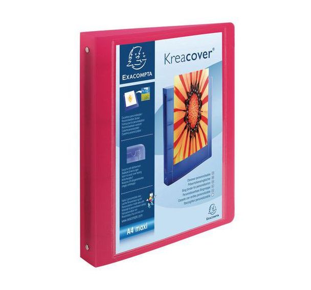 Classeurs chromatique Kreacover assortis A4 maxi