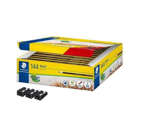 Classpack 144 crayons noirs HB NORIS STAEDTLER