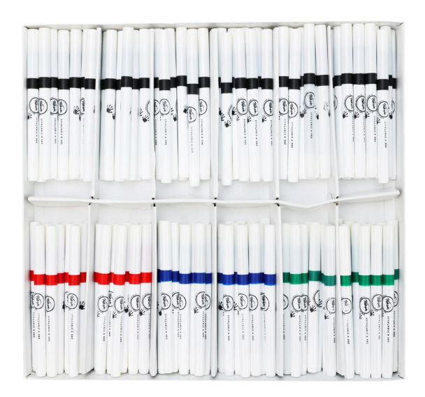 Classpack 144 feutres effaçables à sec Pichon pointe moyenne ogive 3 mm