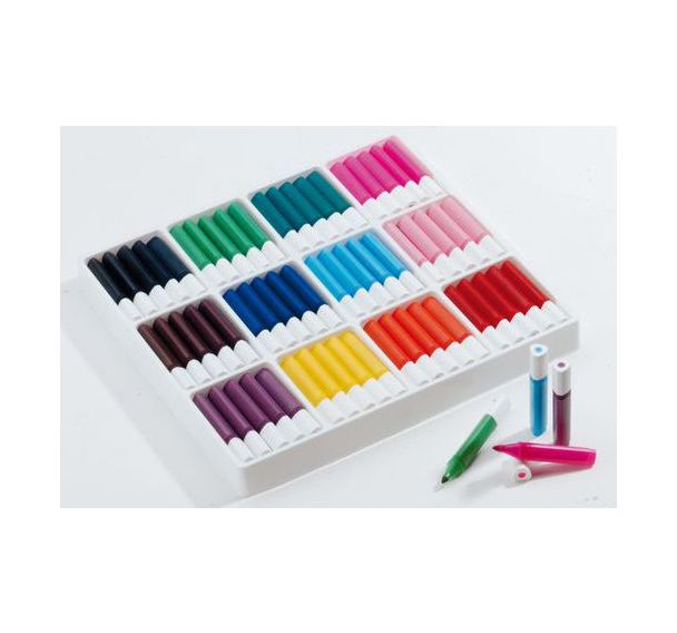 Classpack de 120 feutres couleurs assorties