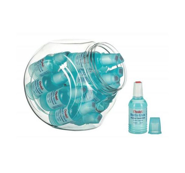 Classpack de 24 flacons 55 ml de colle liquide PENTEL