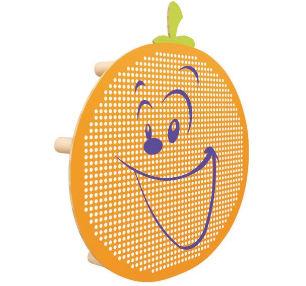 Claustra Acoustique mural Kids fruit Orange Bessiere