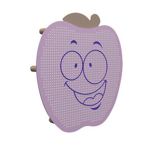 Claustra Acoustique mural Kids fruit Pomme Bessiere