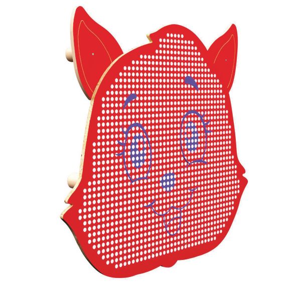 Claustra Acoustique mural Kids modèle chat Bessiere