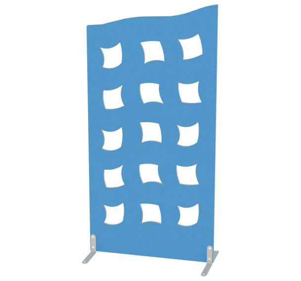 Claustra Folio avec trame et pieds - Manutan Expert