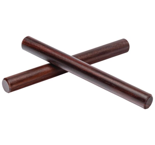 Claves pao rose diam 1.5 / l 15 (la paire)-Fuzeau