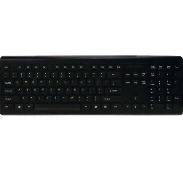 Clavier K250W sans fil noir norme AZERTY dongle nano USB