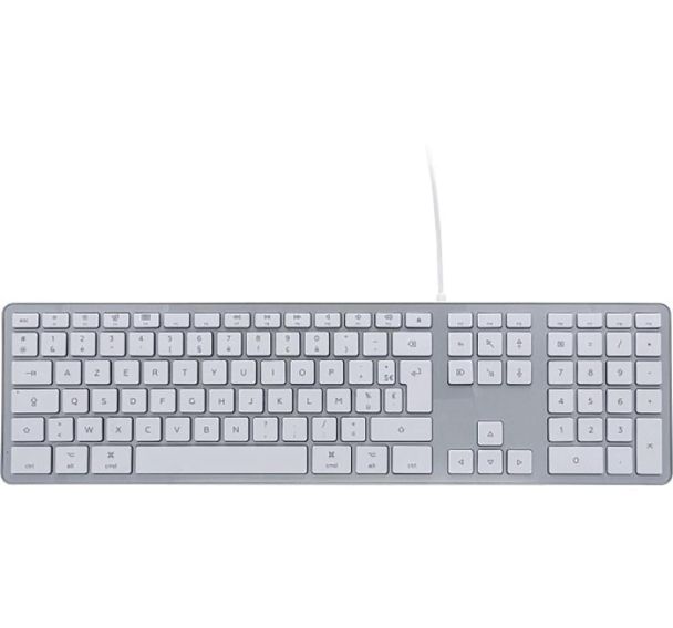 Clavier Mac MK340 USB AZERTY à 110 touches silencieuses