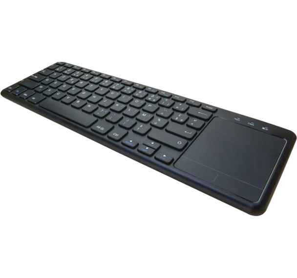 Clavier avec touchpad sans fil noir