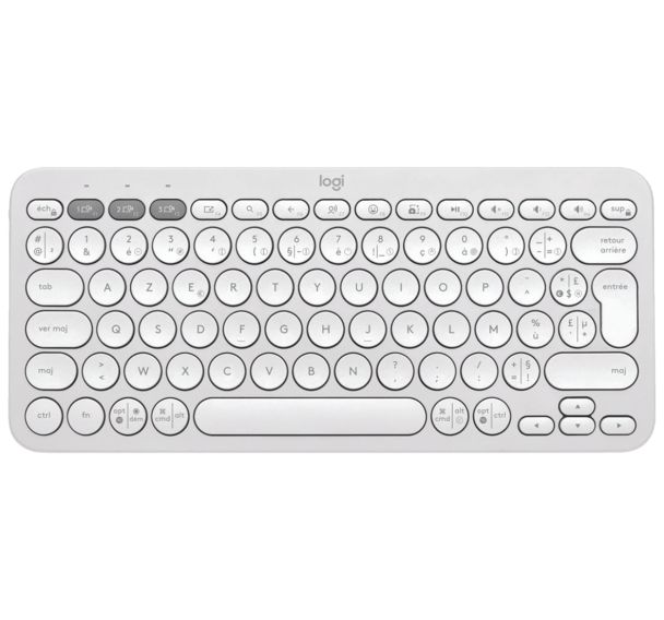 Clavier bluetooth Pebble Keys 2 Blanc - Logitech