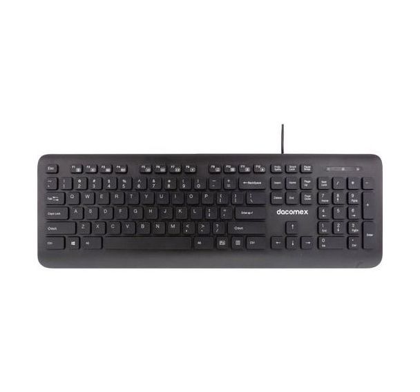 Clavier filaire K500-UC USB Type-C noir - Dacomex