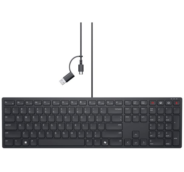 Clavier filaire Pro Silent Wired Collaboration Keyboard KB525C-FR-EMEA - Dell