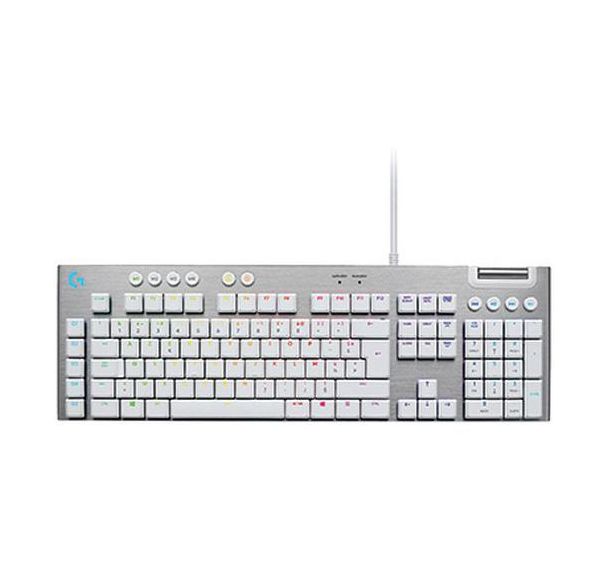 Clavier filaire blanc G815 - Logitech
