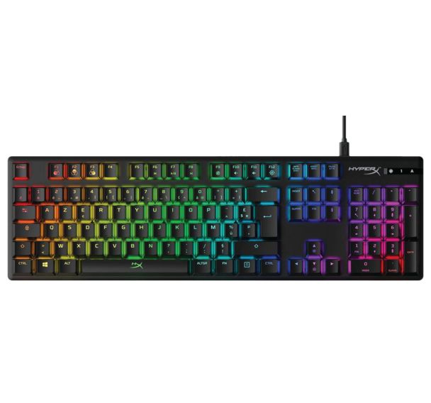 Clavier rétroéclairé USB AZERTY Alloy Origins HP