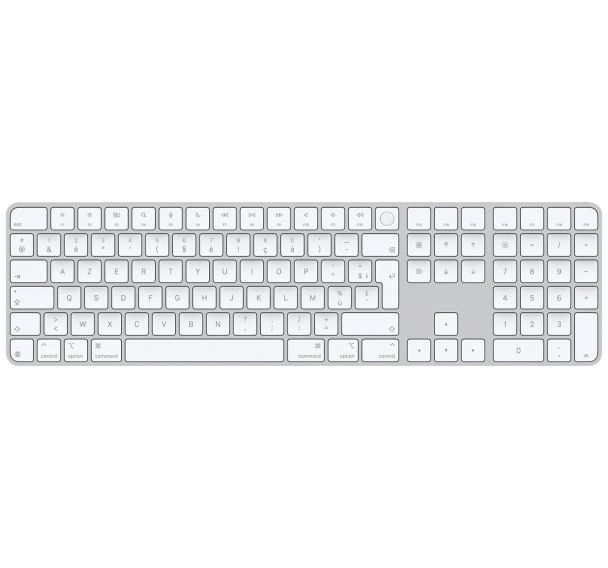Clavier sans fil Magic Keyboard with Touch ID and Numeric Keypad MXK73F/A- Apple
