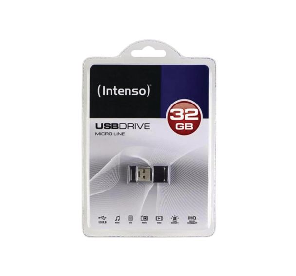 Clé USB 2.0 Micro Line 32 Go - Intenso