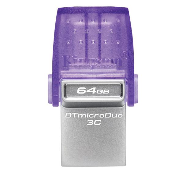 Clé USB DataTraveler microDuo 3C DTDUO3CG3/64GB - Kingston