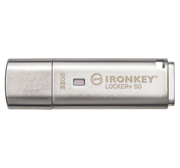 Clé USB IronKey Locker+ 50 IKLP50/32GB - Kingston