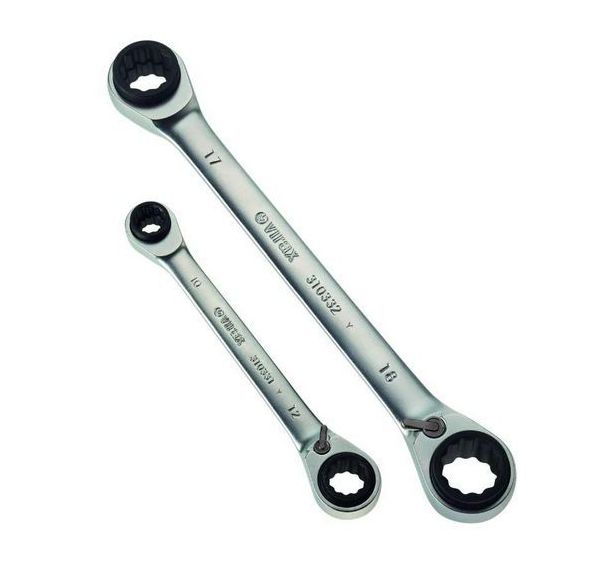 Clé à cliquet 4-en-1 - Virax