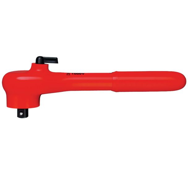 Clé à cliquet réversible 3/8'' isolée 1000V longueur 190mm