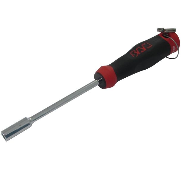 Clé à douille emmanchee 6 mm avec clip inox FME