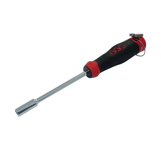 Clé a douille emmanchée avec clip inox fme