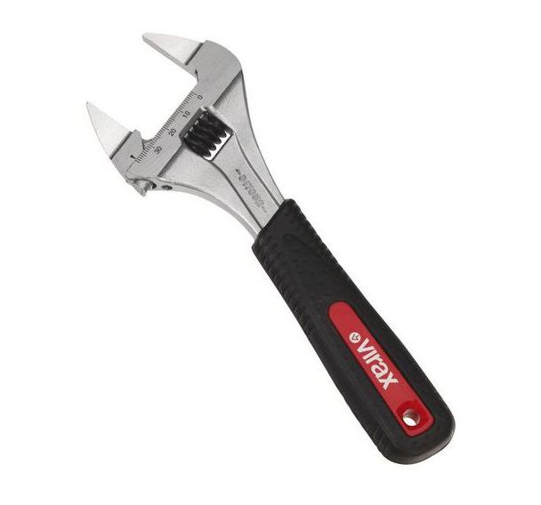 Clé à molette à mors extra fins - Virax