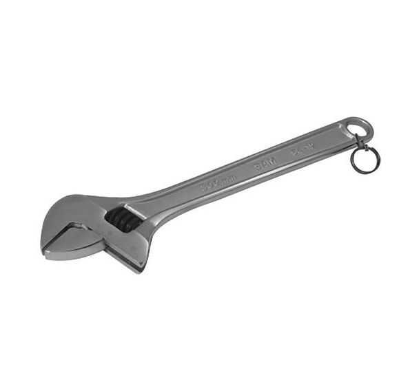 Clé a molette avec clip inox fme
