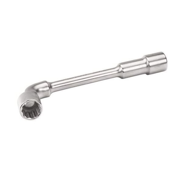 Clé à pipe contre-coudée double 12x6 pans - Bahco