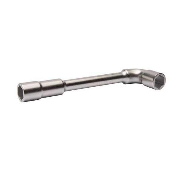 Clé à pipe débouchée 6x6 pans métrique sur clip - Irimo