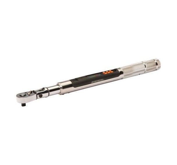 Clé dynamométrique électronique couple et angle fin 7-135Nm